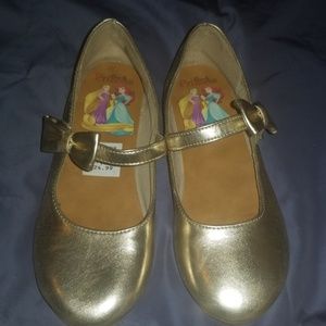 Gold girl shoes *USED* Size 12.5